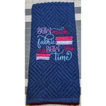 Sew much fabric kitchen towel-Quick Stitch Designs