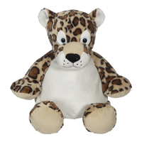 16 inch LeRoy Leopard Buddy - Customization Included-Quick Stitch Designs