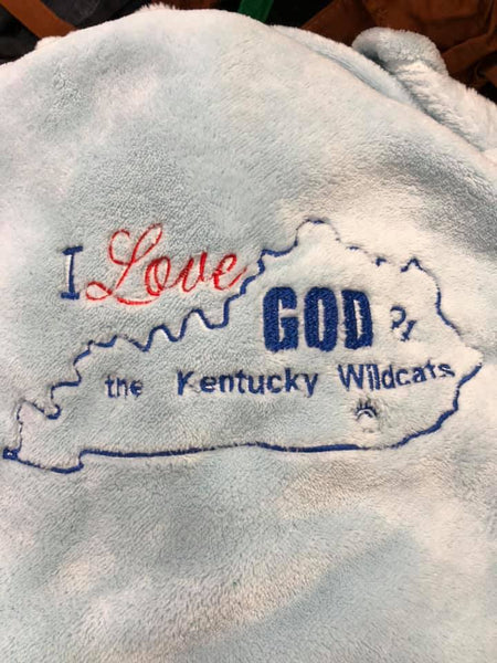 Love Kentucky and God-Quick Stitch Designs