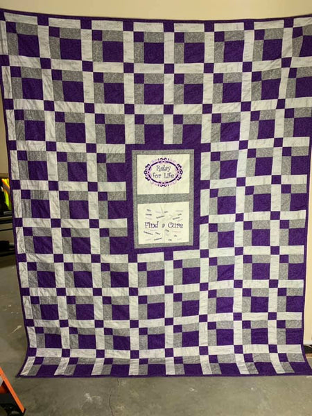 Relay for Life Quilt-Quick Stitch Designs