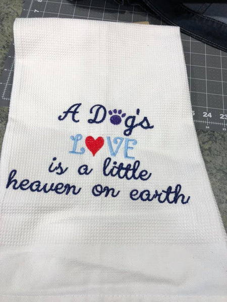 Dog's love-Quick Stitch Designs